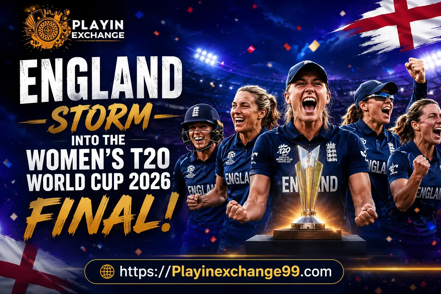 Playinexchange99 England Storm into the Women's T20 World Cup 2026 Final